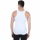 Men's Sleeveless Regular Fit Vest Combo Pack of 3 - White